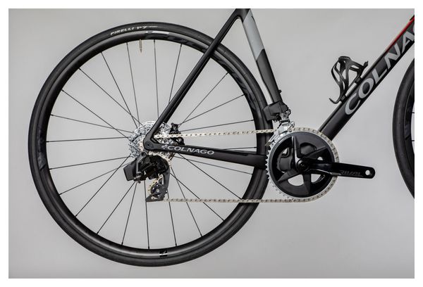 Colnago V3 Disc Road Bike Sram Rival eTap AXS 12S 700 mm Black Red 2022