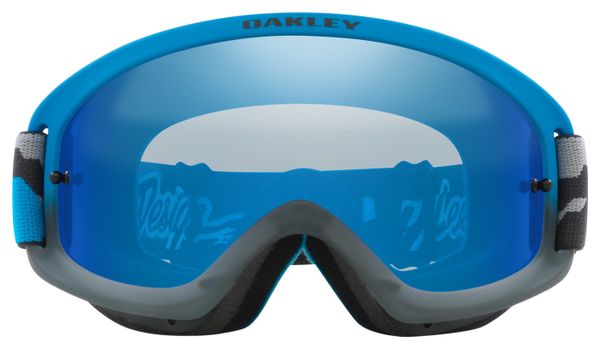 Oakley O Frame 2.0 PRO XS MX Youth Goggle Troy Lee Designs / Black Ice Iridium / Ref : OO7116-23