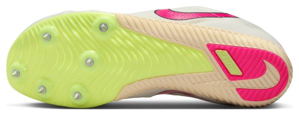 Nike Zoom Rival Multi Wit Roze Geel Unisex Track &amp; Field Schoenen