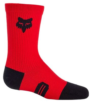 Fox Kinder Ranger Crew Socken 15 cm Rot