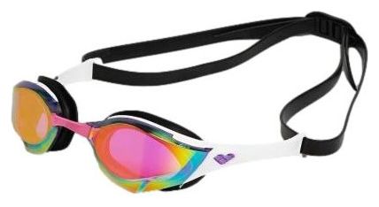 Arena Cobra Edge Swipe Schwimmbrille Verspiegelte Gläser Violett Weiß Schwarz