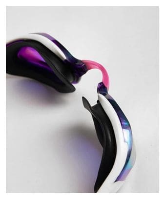 Arena Cobra Edge Swipe Schwimmbrille Verspiegelte Gläser Violett Weiß Schwarz
