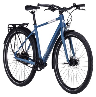 Vélo de Voyage Cube Travel Pro Shimano Nexus 8V Courroie 700 mm Bleu Denim 2023