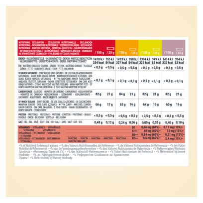 Pâtes de Fruits Energétiques Decathlon Nutrition Mix Fruits 12x25g