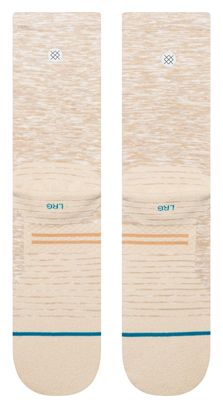 Calzini Stance Marled Light Crew beige