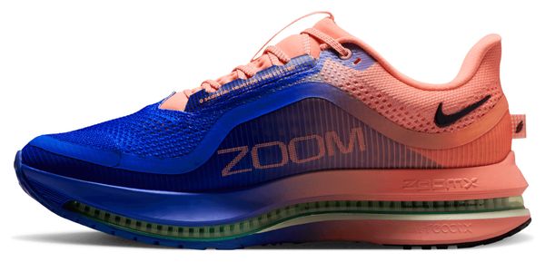 Nike Pegasus Premium hardloopschoenen voor heren, blauw/roze