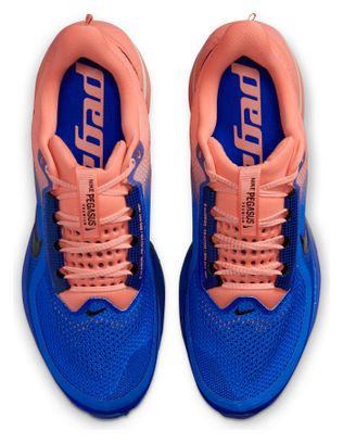Nike Pegasus Premium hardloopschoenen voor heren, blauw/roze
