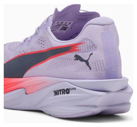 Chaussures Running Puma Deviate Nitro Elite 4 Violet/Rouge Homme