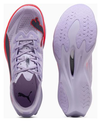 Chaussures Running Puma Deviate Nitro Elite 4 Violet/Rouge Homme