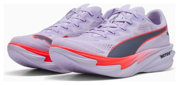 Chaussures Running Puma Deviate Nitro Elite 4 Violet/Rouge Homme