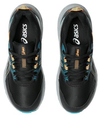 Asics Gel-Venture 9 GS Trail Shoes Black/Blue/Orange Child