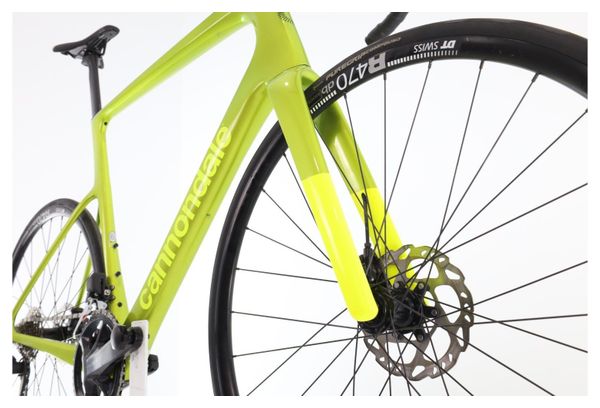 Produit reconditionné · Cannondale Supersix Evo 3 Carbone Di2 12V · VER / Vélo de route / Cannondale | Très bon état