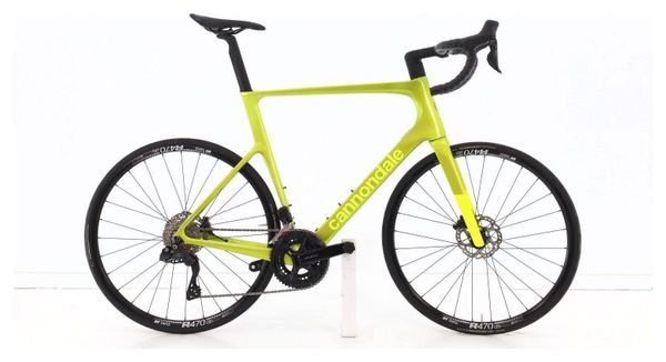 Produit reconditionné · Cannondale Supersix Evo 3 Carbone Di2 12V · Vert / Vélo de route / Cannondale | Très bon état