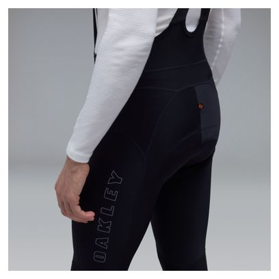 Oakley Endurance Thermal Long Cycling Shorts, Black, Men's