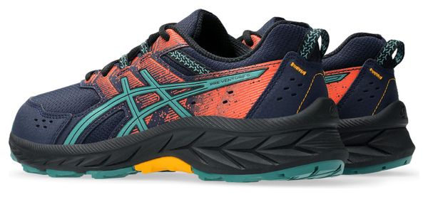 Asics Gel-Venture 9 GS Trail Shoes Blue/Multicolour Child