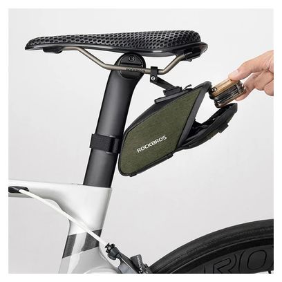 Sacoche de selle de vélo ROCKBROS avec garde-boue noir