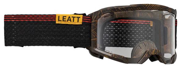 Máscara Leatt Velocity 4.0 MTB X-Flow Timber/Clear