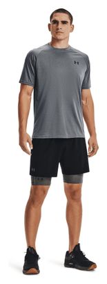 Cuissard de compression Under Armour HeatGear Compression Gris Homme