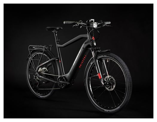 Haibike Trekking 6 High Bicicletta ibrida elettrica Shimano Deore 10S 630 Wh 27.5'' Nero 2023