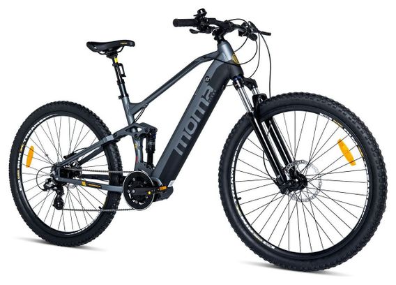 VTT Electrique VAE  EMTB-29  Moteur Central  Full Suspension    SHIMANO ALTUS 8 Vitesses et Freins a disque Hydraulique  Batterie Intégrée  Ion Lithium 48V 13Ah