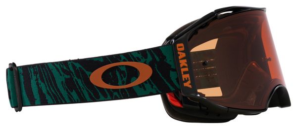 Máscara Oakley Airbrake MTBViridian Striped/Verres Prizm MX Bronze/Ref: OO7107-23