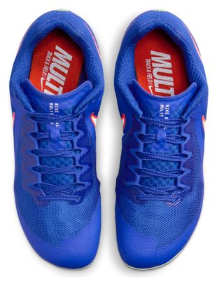 Nike Zoom Rival Multi Blue Green Unisex Track &amp; Field Shoes