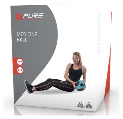 Pure2Improve Ballon médicinal 3 kg Bleu