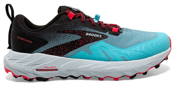 Brooks Cascadia 17 Damesschoenen Blauw Roze