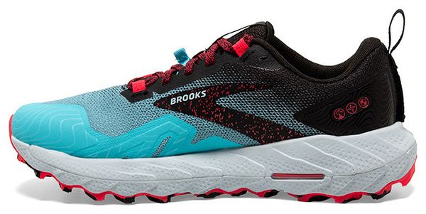 Brooks Cascadia 17 Blue Pink Women's Trail Shoes