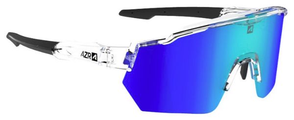 Set AZR Race RX Crystal Goggles / Hydrophobic Lens Blue + Clear