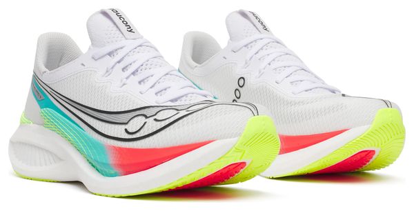 Saucony Endorphin Pro 5 hardloopschoenen, wit/meerkleurig, heren