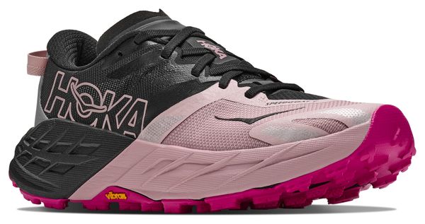 Zapatillas de trail Hoka Speedgoat 7 rosa/negro para mujer