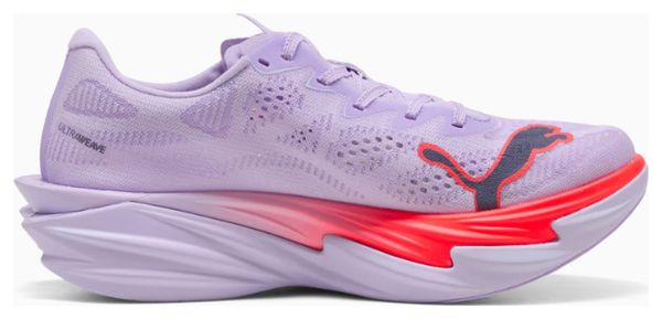 Chaussures Running Puma Deviate Nitro Elite 4 Violet/Rouge Femme