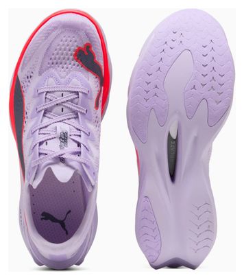 Chaussures Running Puma Deviate Nitro Elite 4 Violet/Rouge Femme