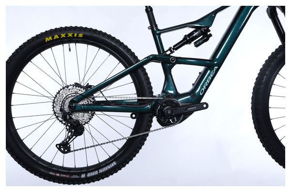 Orbea Rise LT H10 MTB elettrica a sospensione totale Shimano Deore XT/SLX 12S 630 Wh 29'' Escape Green Splash Ice Green 2025
