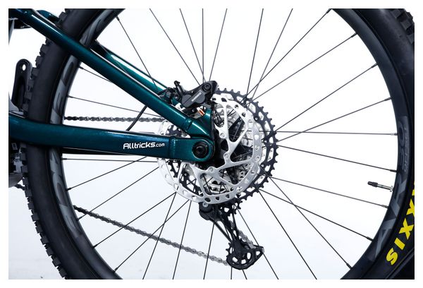 Orbea Rise LT H10 MTB elettrica a sospensione totale Shimano Deore XT/SLX 12S 630 Wh 29'' Escape Green Splash Ice Green 2025