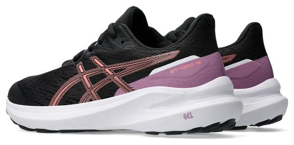 Scarpe da corsa Asics GT-1000 13 GS Nero/Corallo Bambino