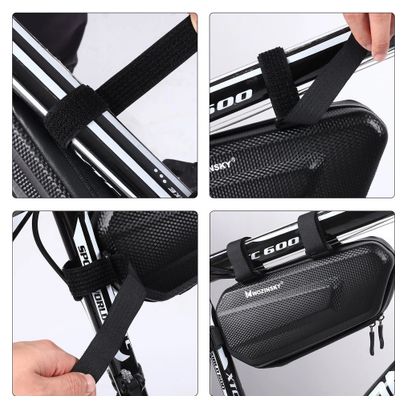 Sacoche de cadre de vélo Wozinsky 1 5L noire
