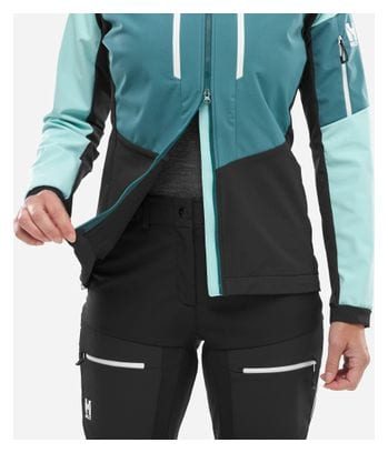 Millet M White Shield Softshell Jacke Blau Damen