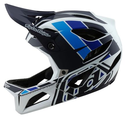 Troy Lee Designs Stage Mips Casco Integrale Blu/Bianco