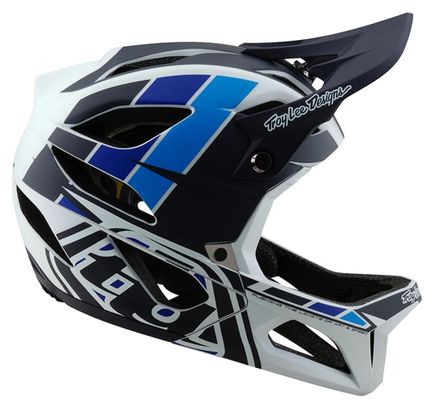 Troy Lee Designs Stage Mips Casco Integrale Blu/Bianco