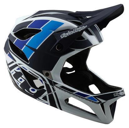 Troy Lee Designs Stage Mips Casco Integrale Blu/Bianco