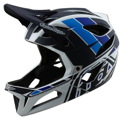 Troy Lee Designs Stage Mips Casco Integrale Blu/Bianco