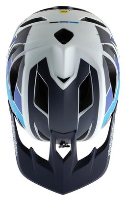 Troy Lee Designs Stage Mips Casco Integrale Blu/Bianco