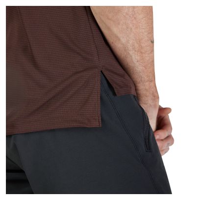 Maillot Fox Flexair Pro de manga corta Marrón