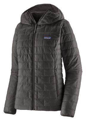Dames Patagonia Nano Puff Hoody Zwart