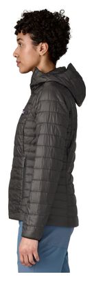 Dames Patagonia Nano Puff Hoody Zwart
