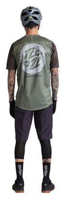 Maillot Manches Courtes Troy Lee Designs Flowline Vert