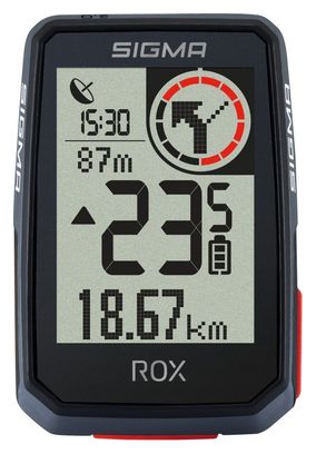 Compteur GPS Sigma ROX 2.0 Set Noir