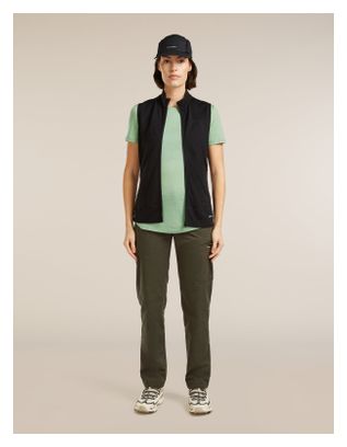 Maglietta tecnica Icebreaker 125 Sphere III verde da donna